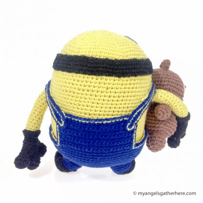 two eyes minion plush