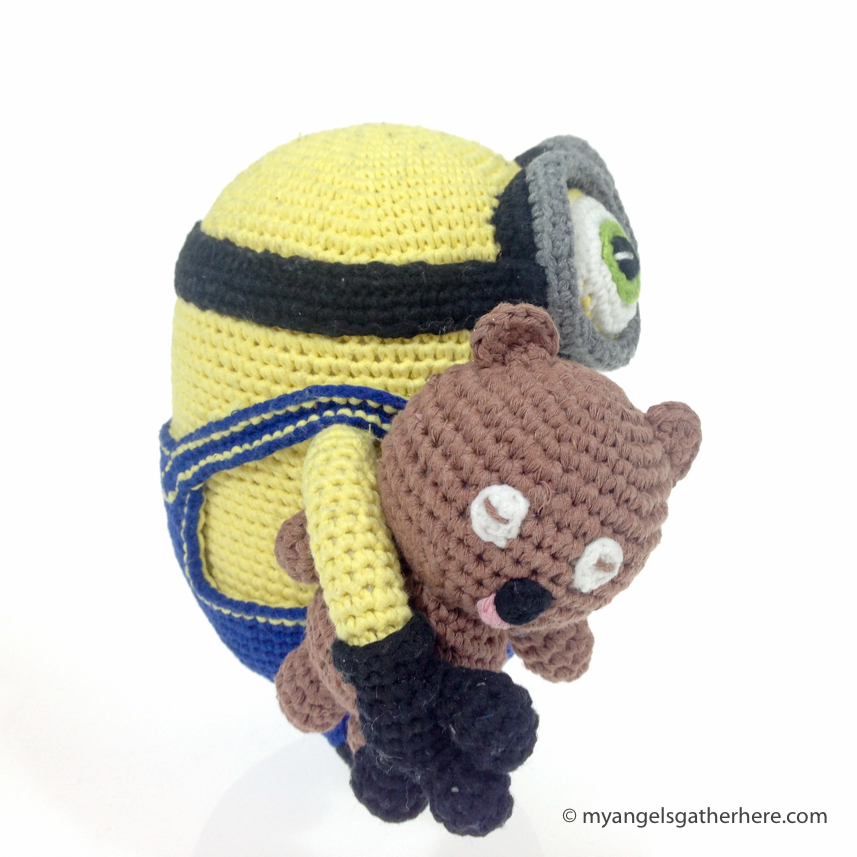 Minion teddy 2025 bear large
