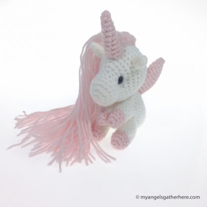 pink unicorn plush toy