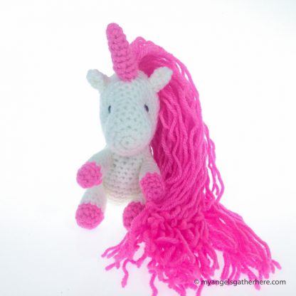 pink unicorn plush toy