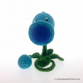 blue peashooter plush