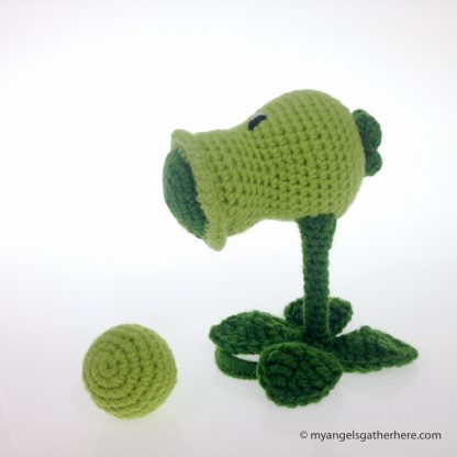 pvz peashooter plush