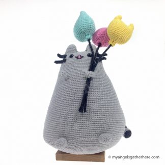 pusheen balloon plush toy