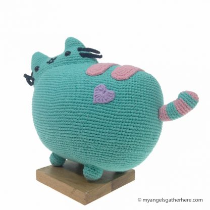 green pusheen plush toy