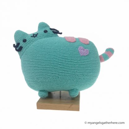 green pusheen plush