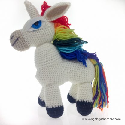 rainbow unicorn stuffed toy