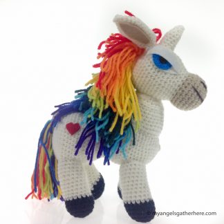 rainbow unicorn plush