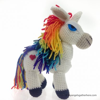 rainbow unicorn plush