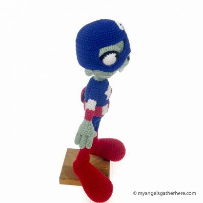 zombie captain america plush