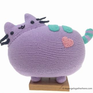 purple pusheen plushie