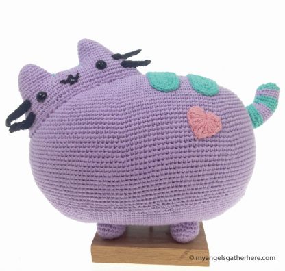 purple pusheen plushie